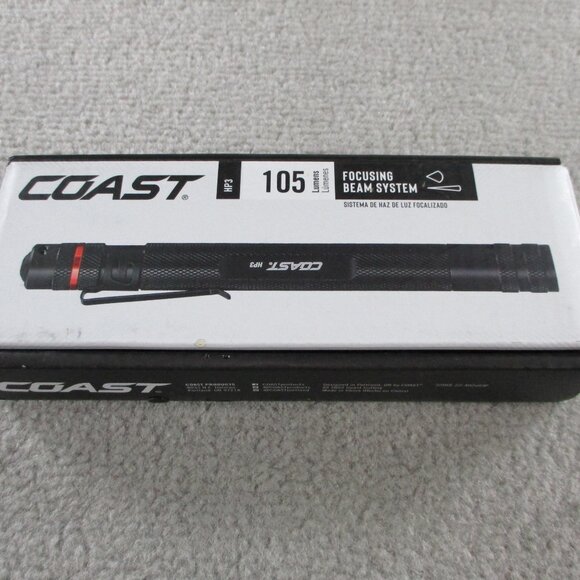 Coast Other - Coast HP3 Flashlight Penlight 105 Lumens Focusing Beam System 62m Storm Proof